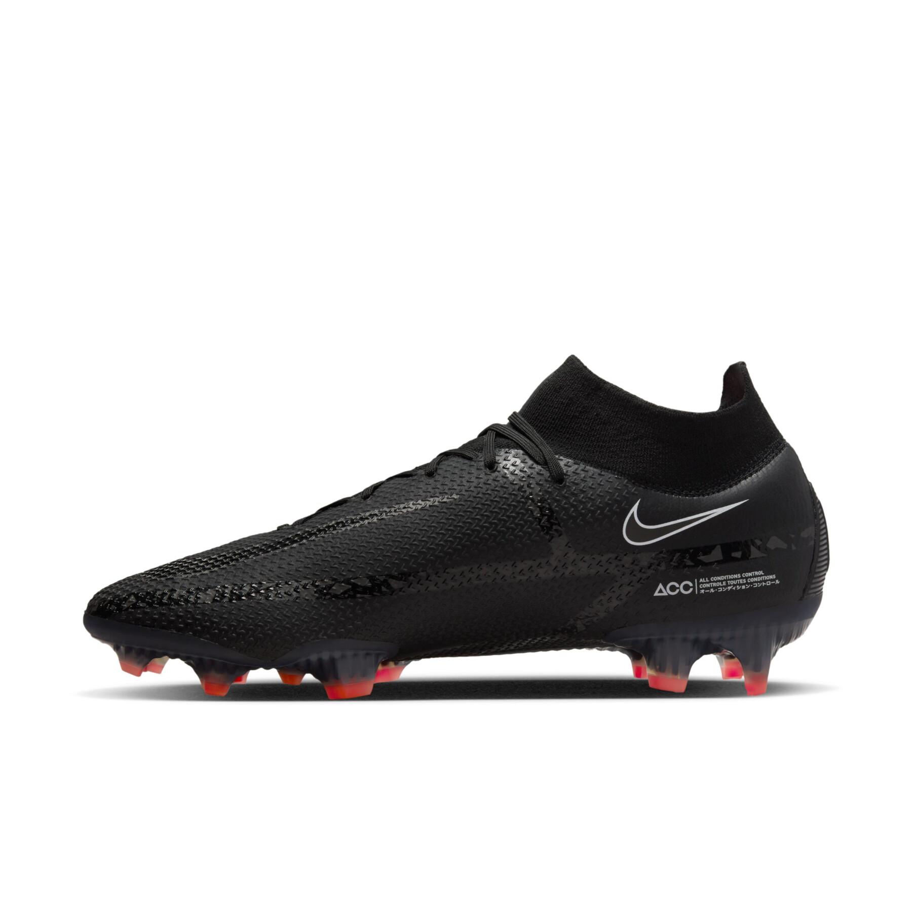 Sapatos de futebol Nike Phantom GT2 Dynamic Fit Elite FG - Shadow Black Pack