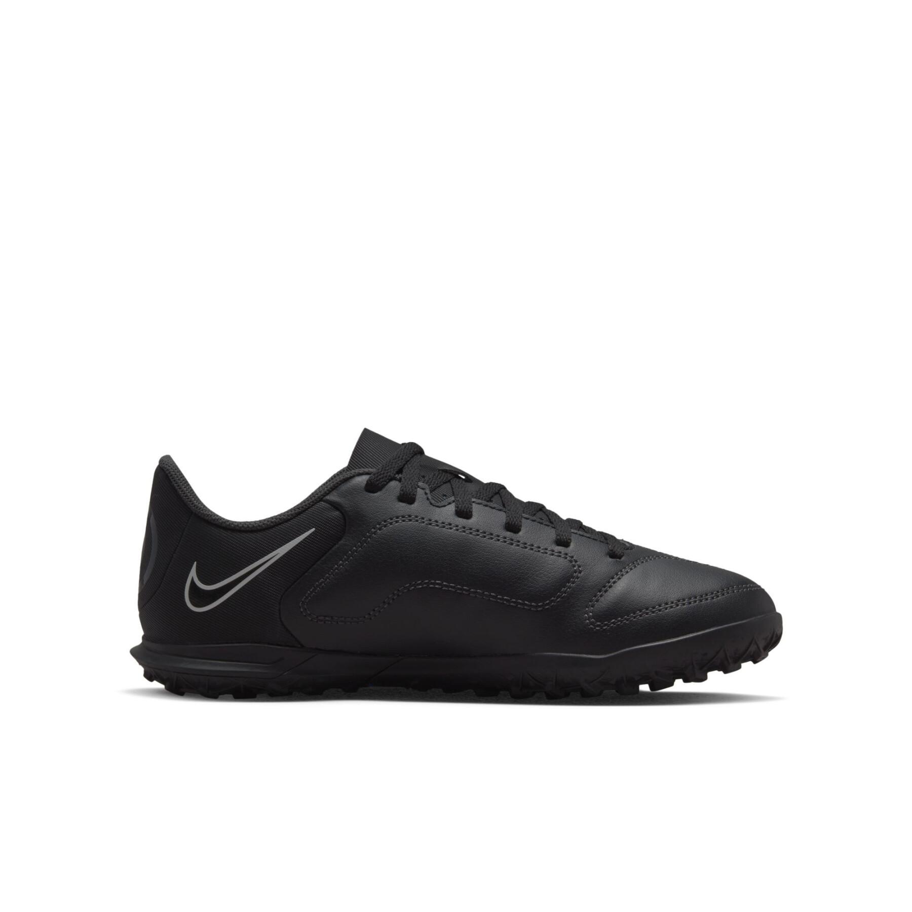 Sapatos de futebol para crianças Nike Tiempo Legend 9 Club TF - Shadow Black Pack