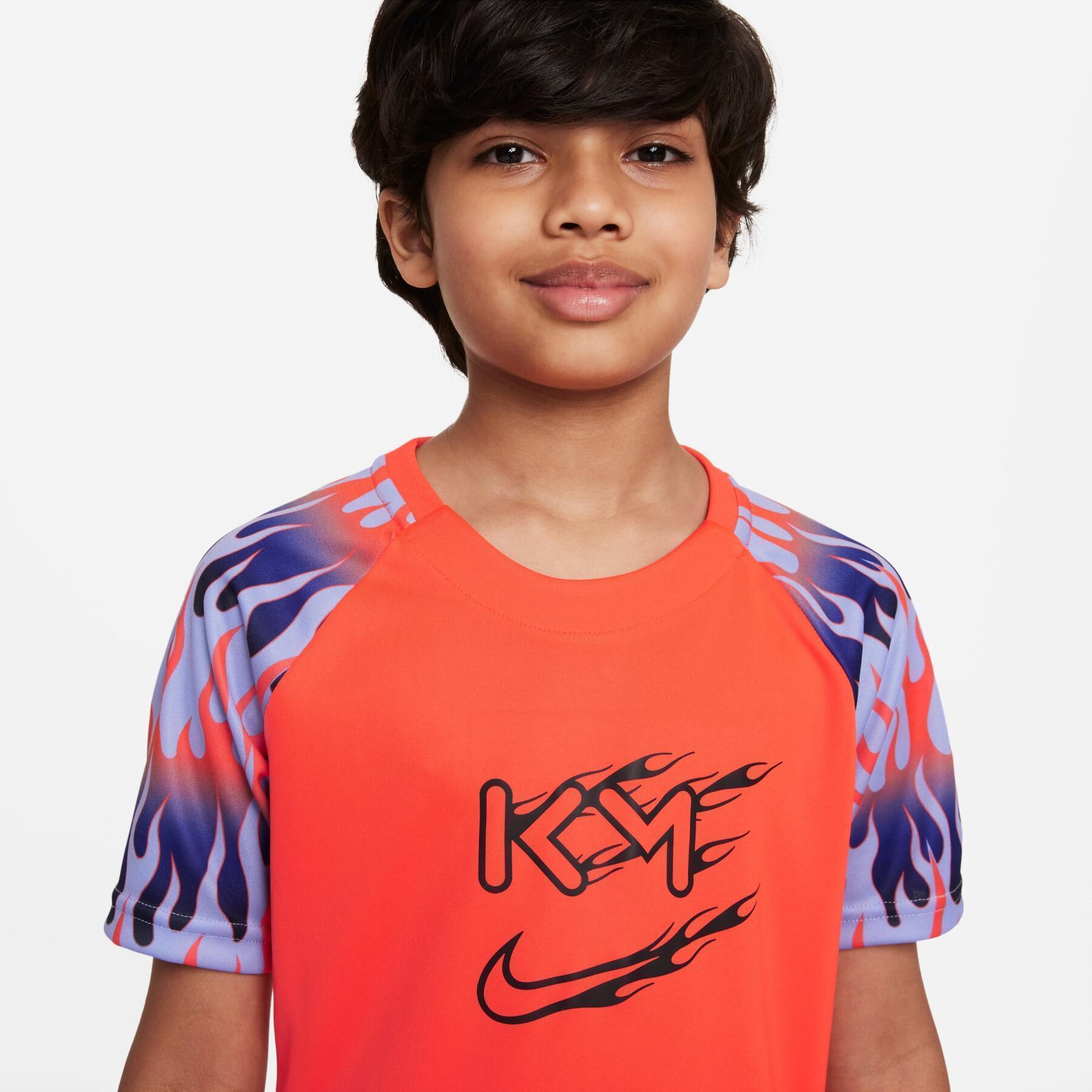 Camisola para crianças Nike Dri-FIT Kylian Mbappé