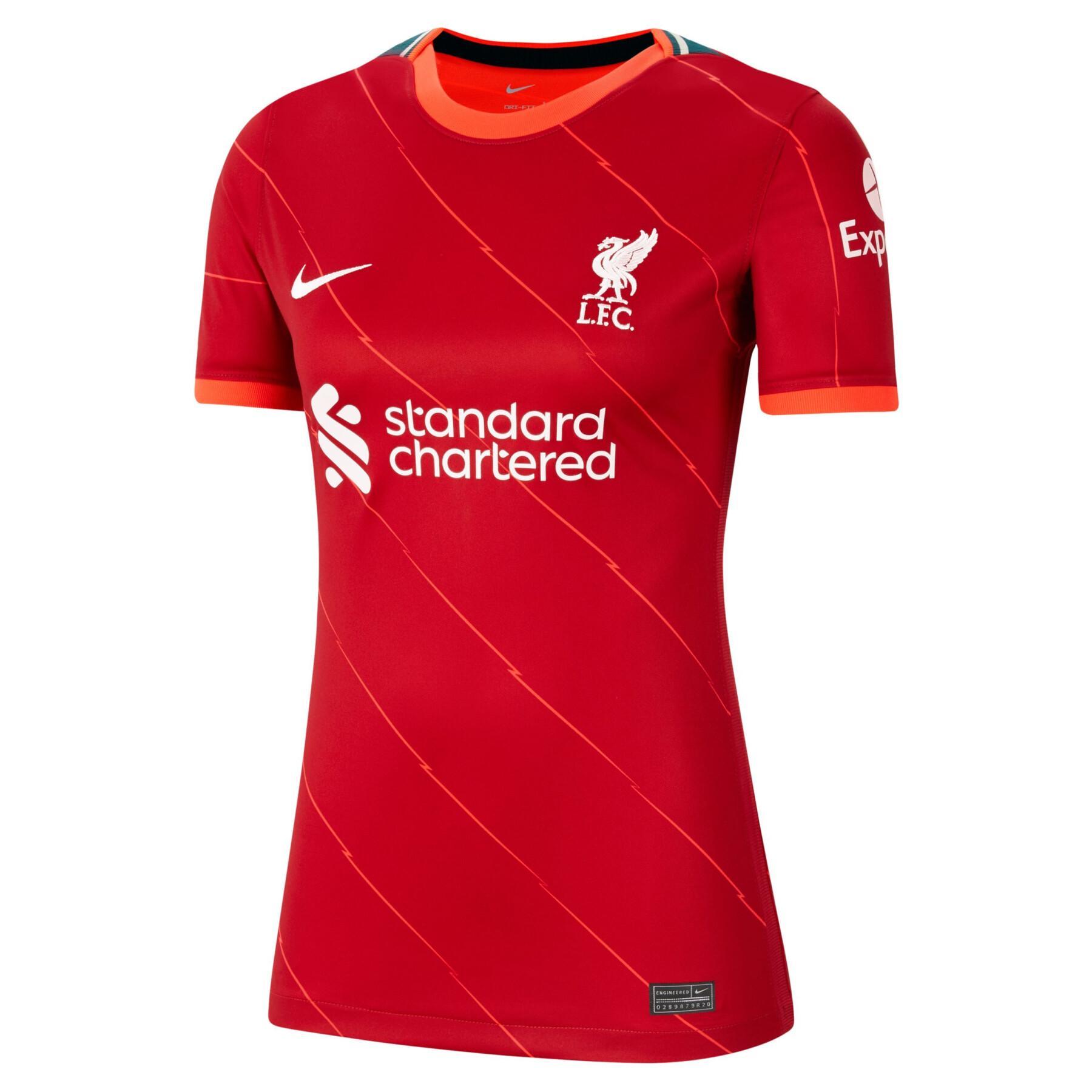 Camisola da casa da mulher Liverpool FC 2021/22