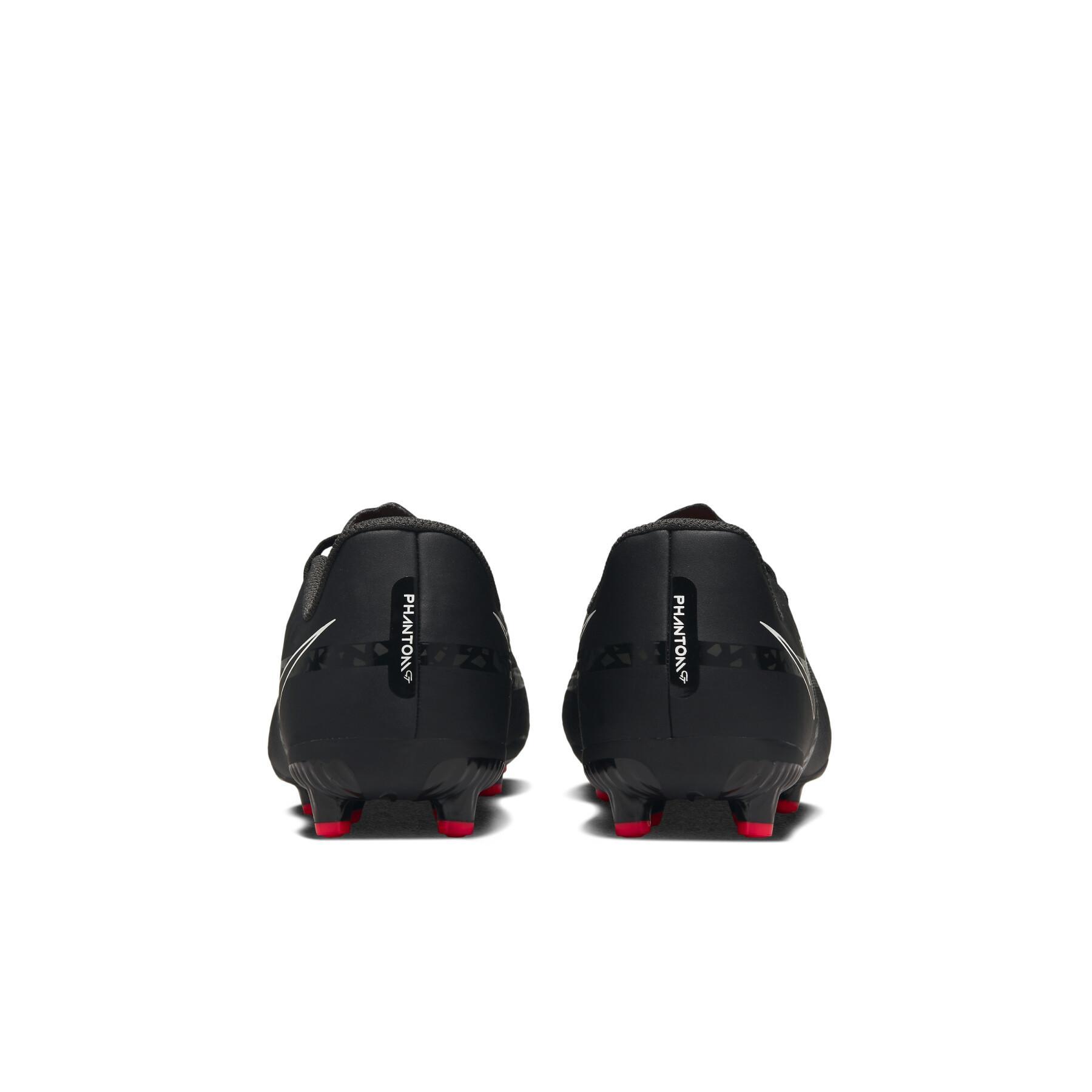 Sapatos de futebol para crianças Nike Phantom GT2 Academy MG - Shadow Black Pack