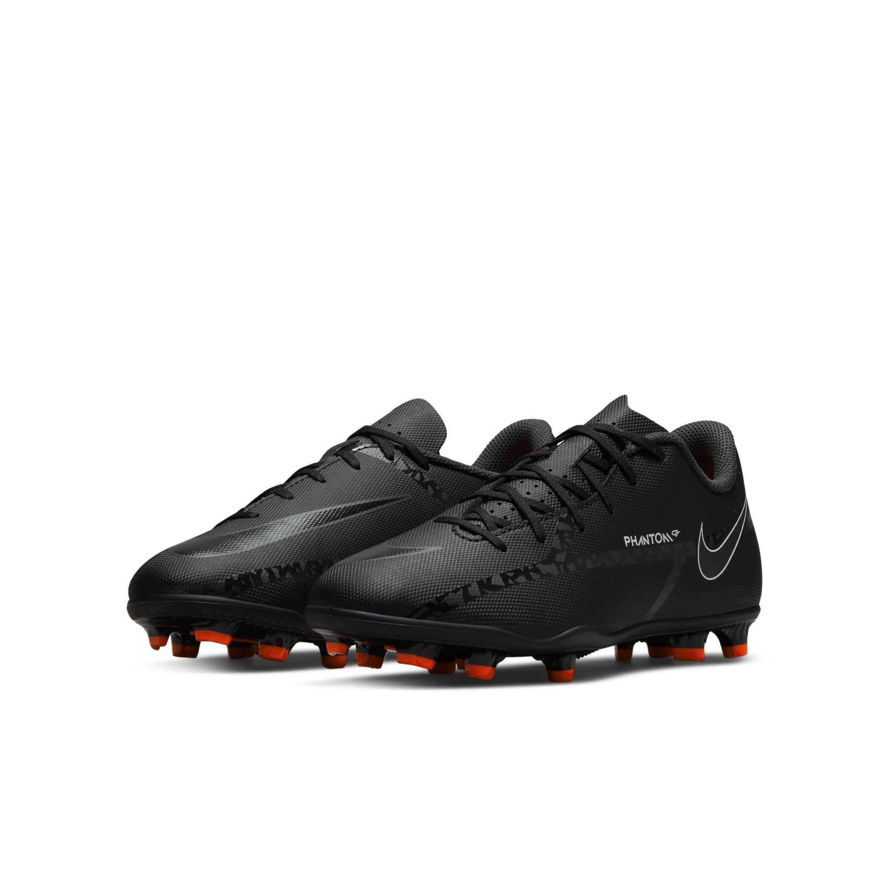 Sapatos de futebol para crianças Nike Phantom GT2 Club MG - Shadow Black Pack
