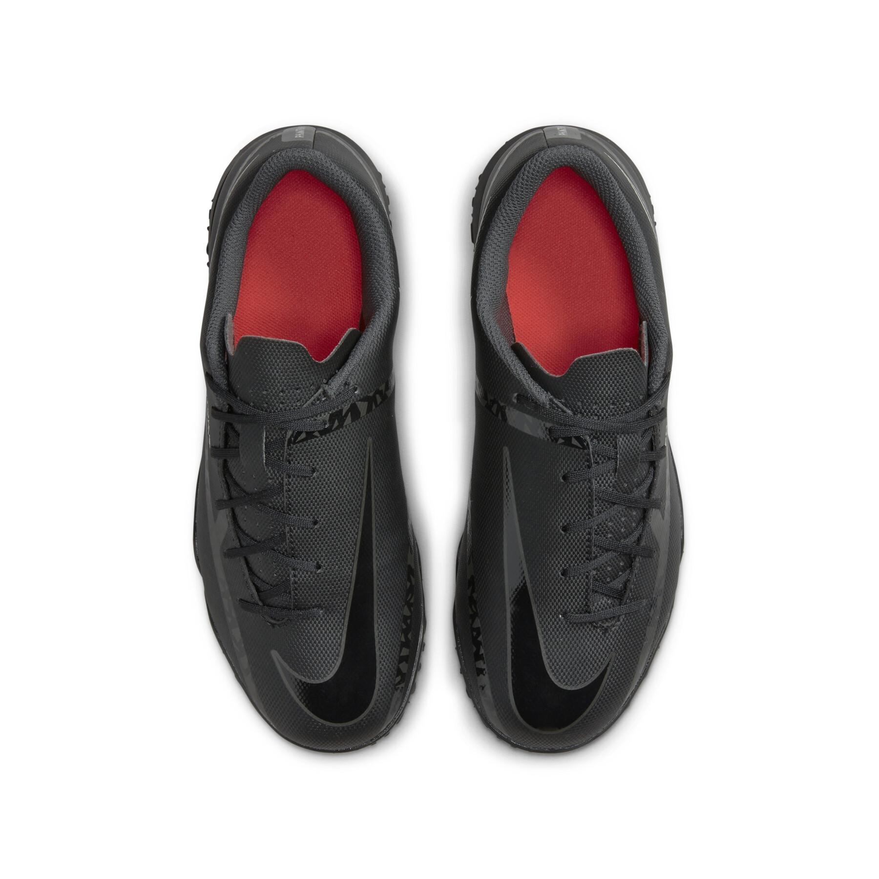 Sapatos de futebol para crianças Nike Phantom GT2 Club TF - Shadow Black Pack