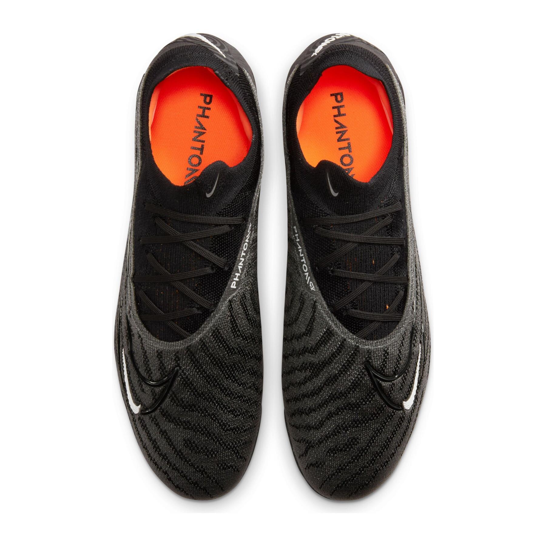 Sapatos de futebol Nike Gripknit Phantom GX Elite FG - Black Pack