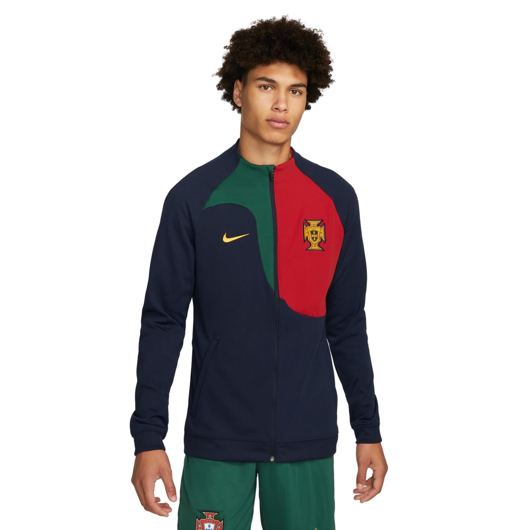 Casaco de fato de treino para o Campeonato do Mundo de 2022 Portugal Academy Pro Anthem