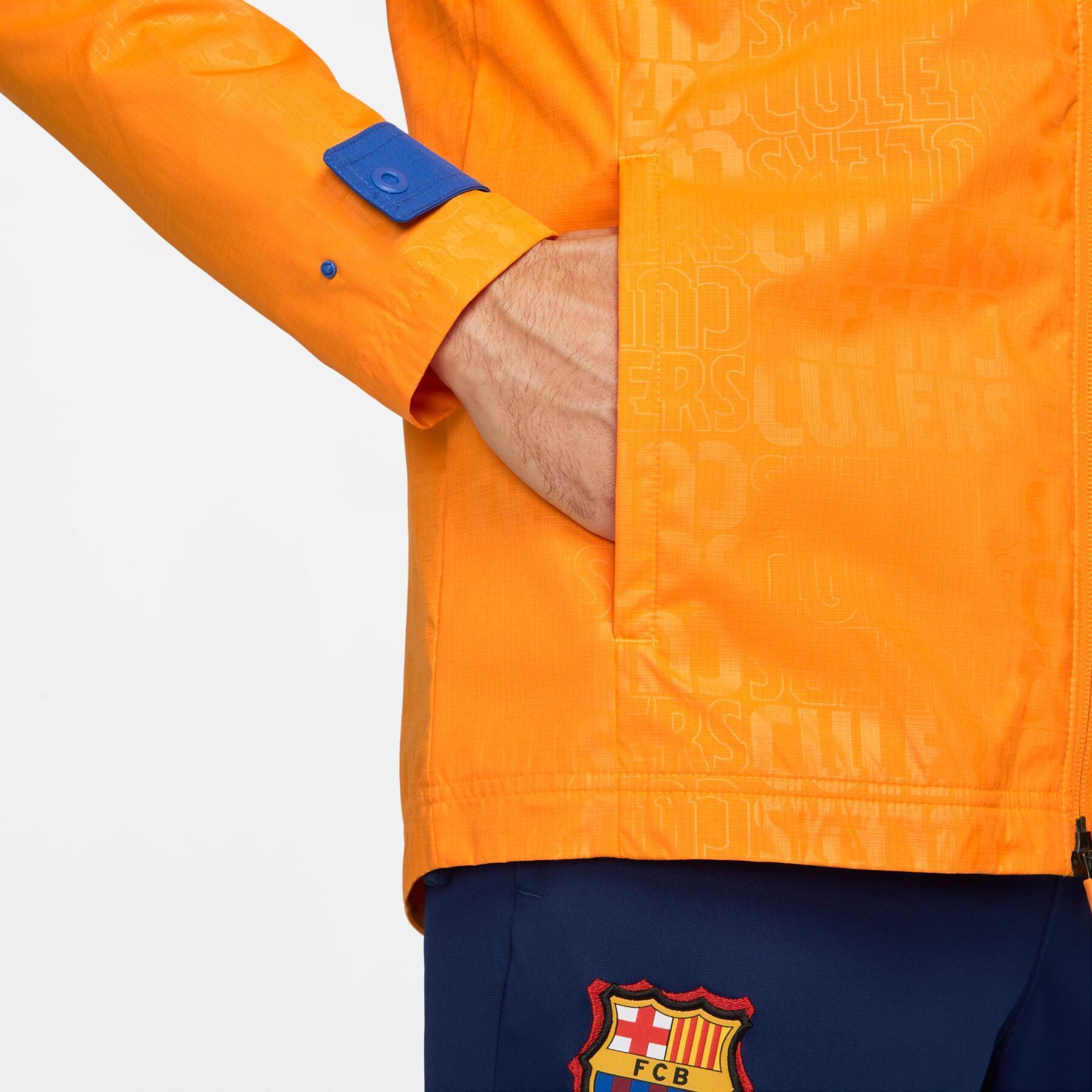Camisa impermeável FC Barcelone 2021/22