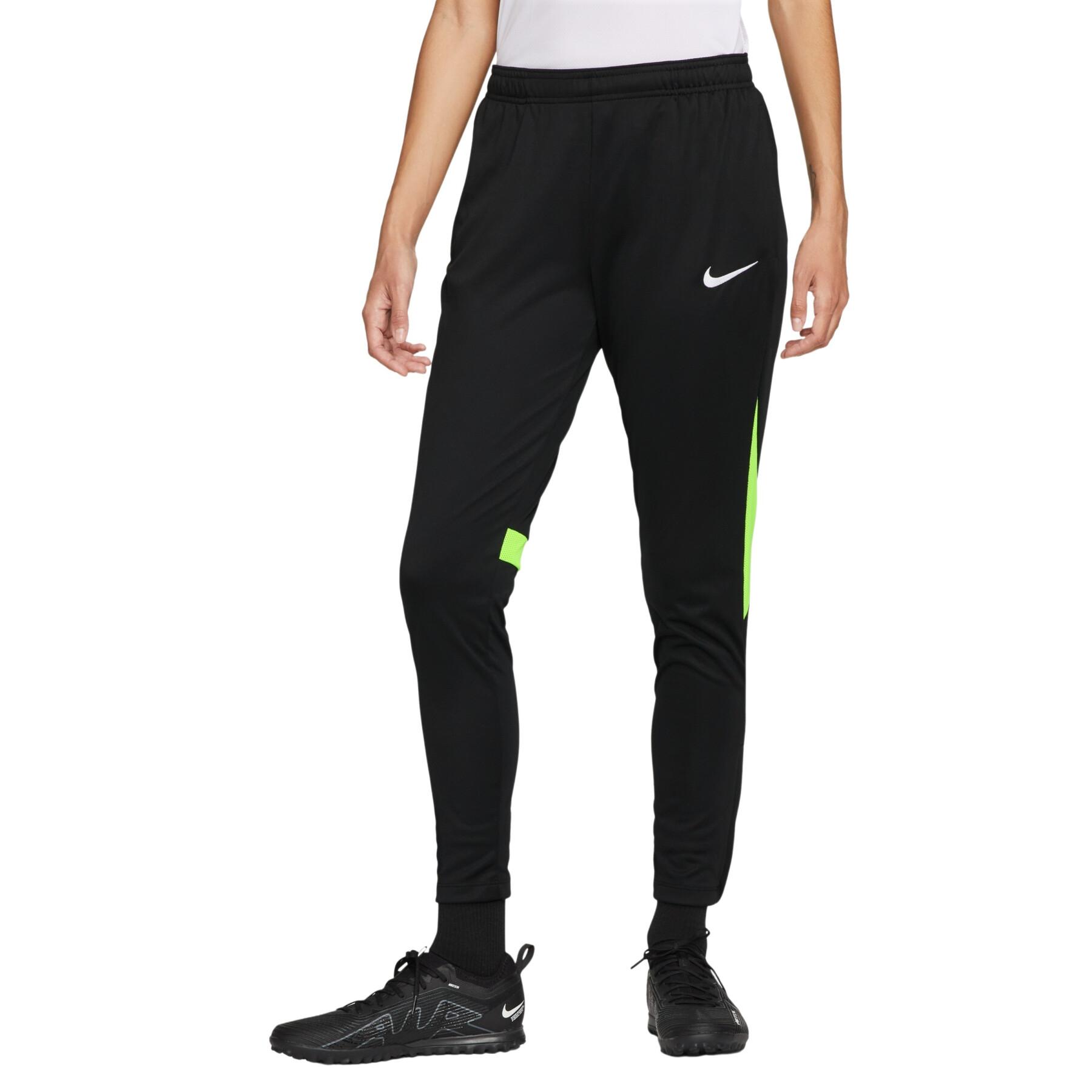 Calças Nike Dri-FIT Academy Pro para mulher - DH9273-011 - Preto e verde
