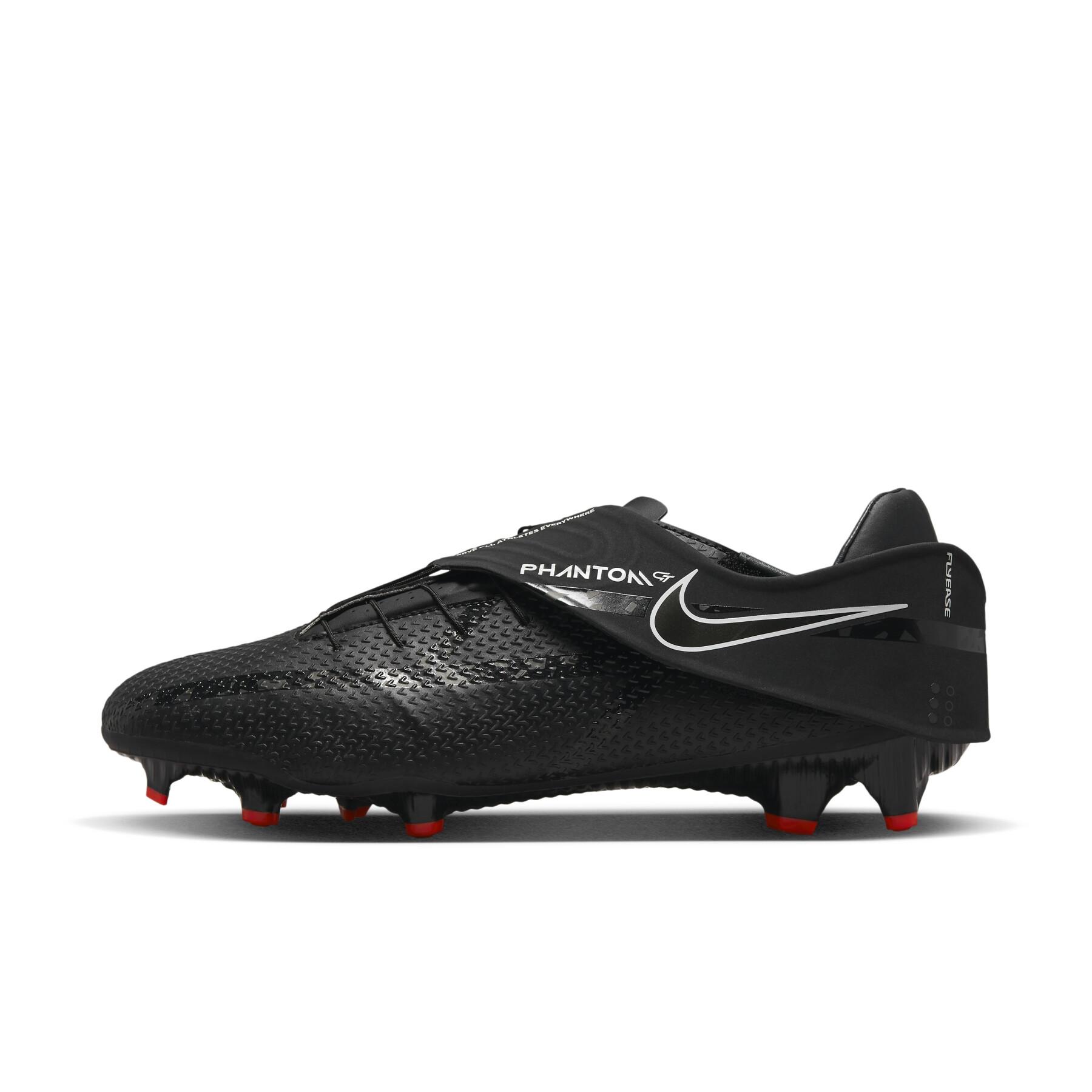 Sapatos de futebol Nike Phantom GT2 Academy FlyEase MG - Shadow Black Pack