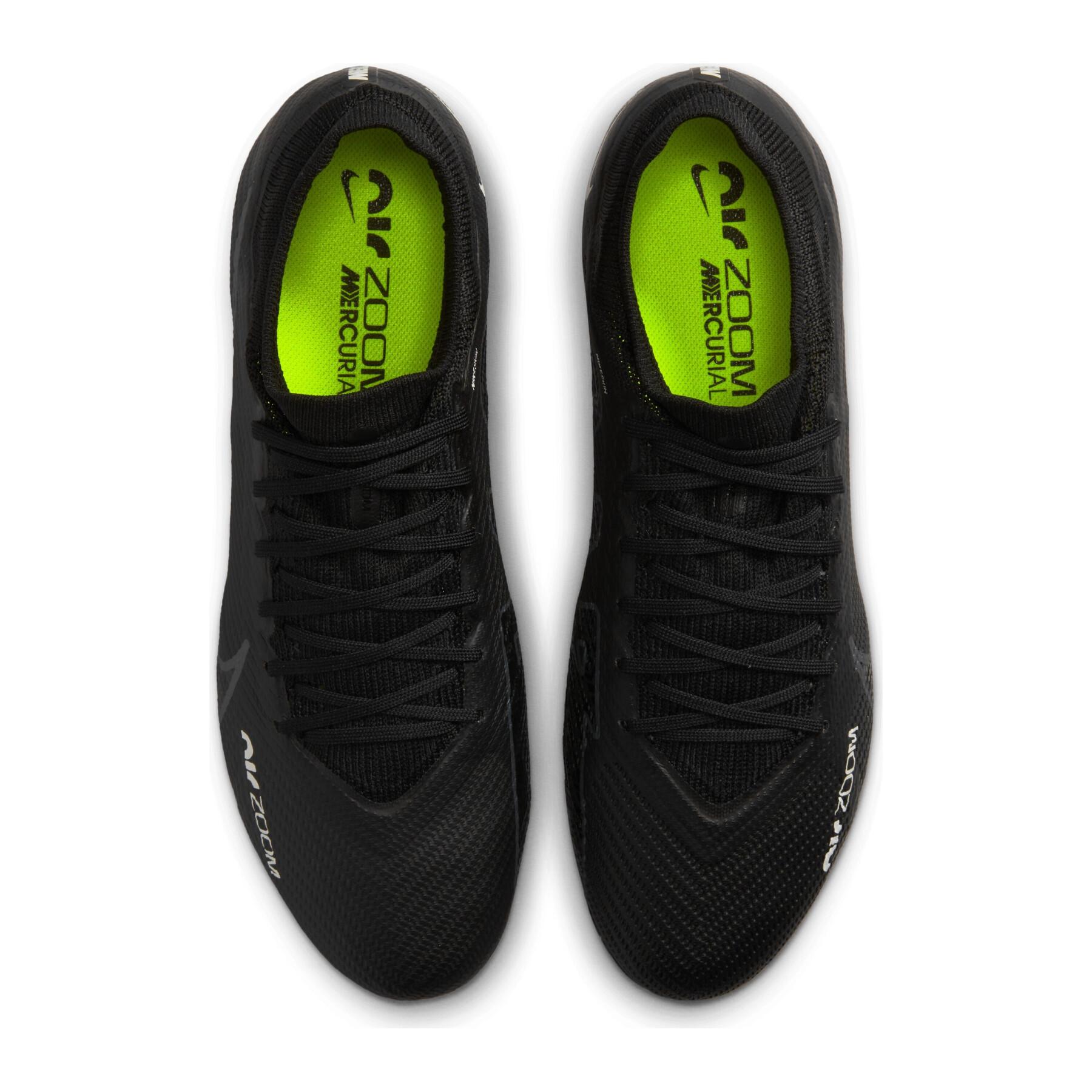 Sapatos de futebol Nike Zoom Mercurial Vapor 15 Pro AG-Pro - Shadow Black Pack
