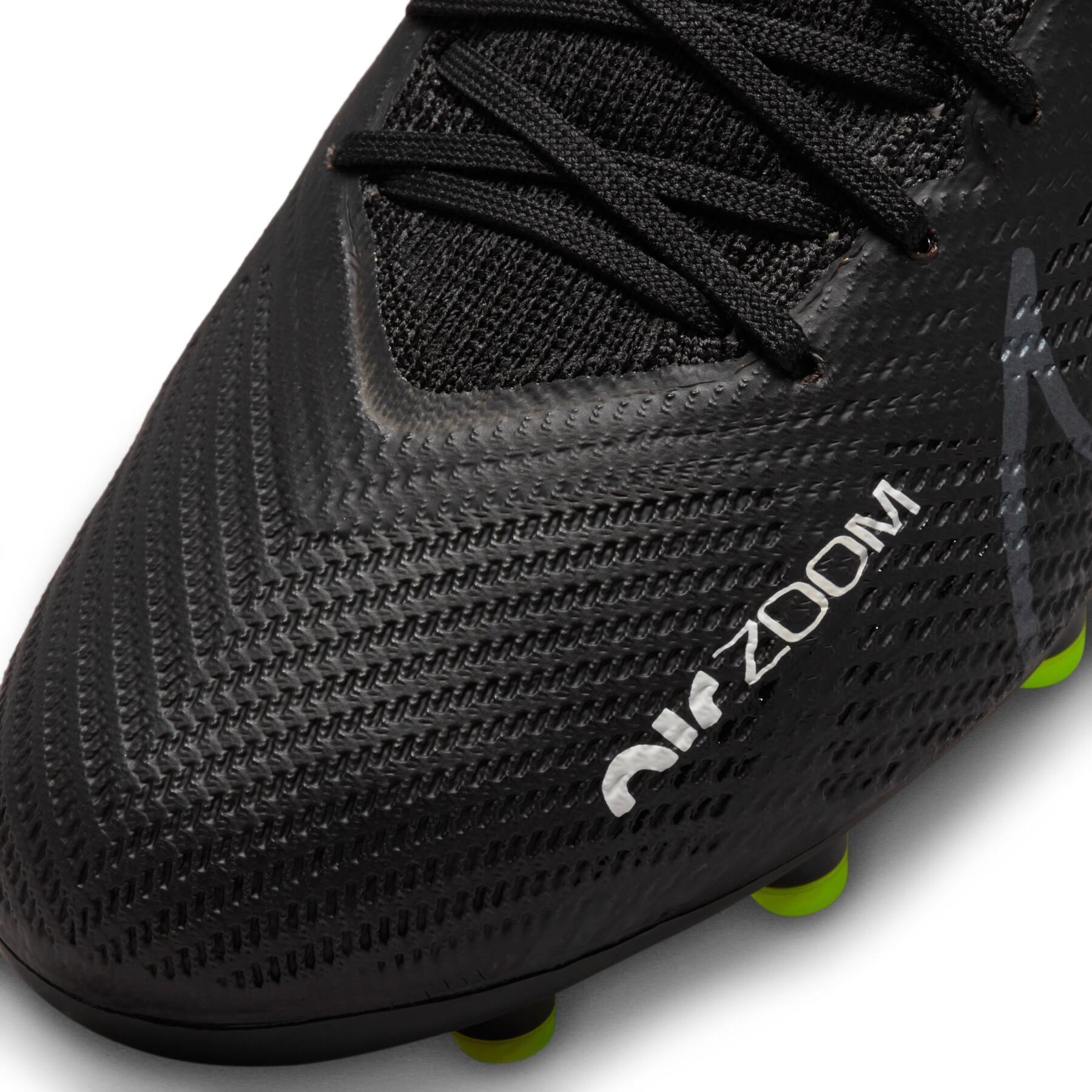 Sapatos de futebol Nike Zoom Mercurial Vapor 15 Pro AG-Pro - Shadow Black Pack