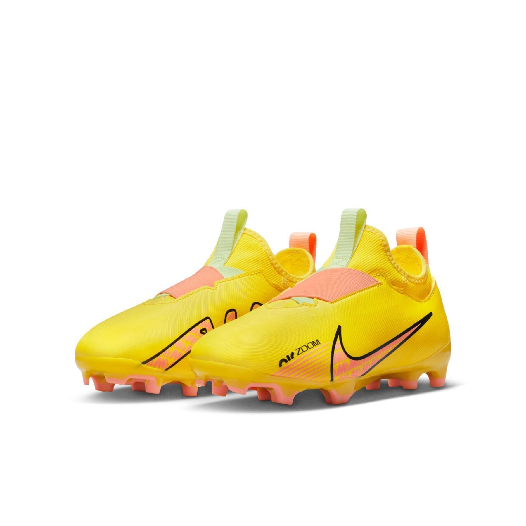Sapatos de futebol para crianças Nike Zoom Mercurial Vapor 15 Academy MG - Lucent Pack