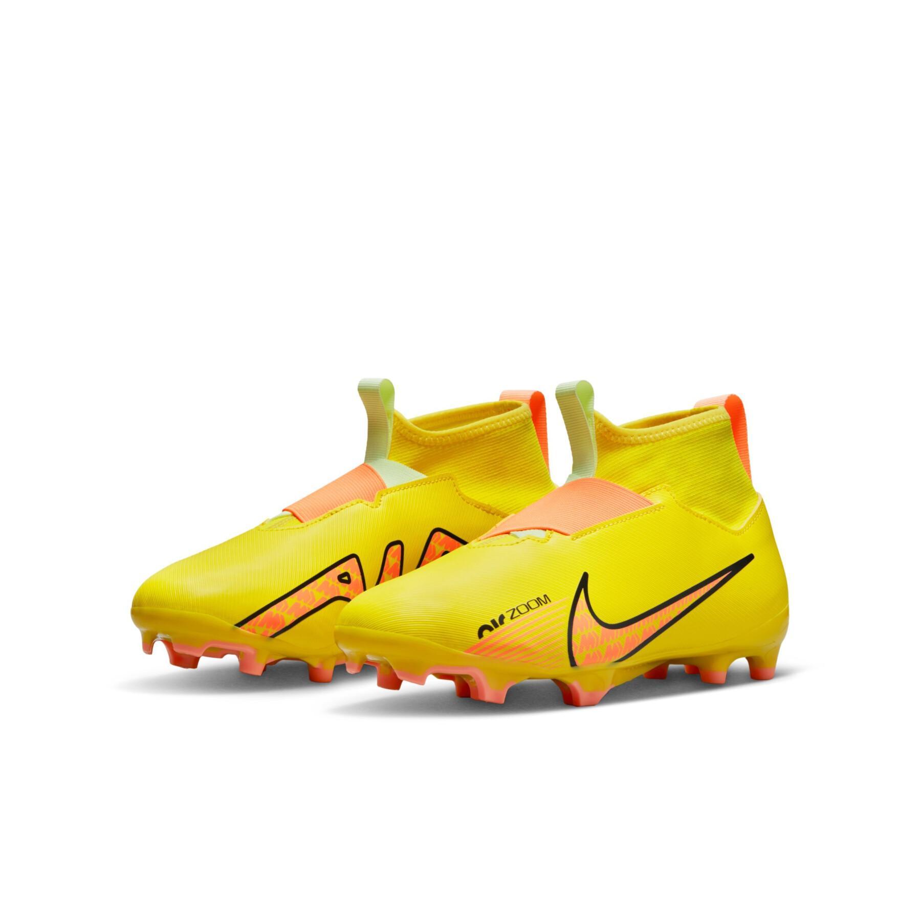 Sapatos de futebol para crianças Nike Zoom Mercurial Superfly 9 Academy FG/MG - Lucent Pack