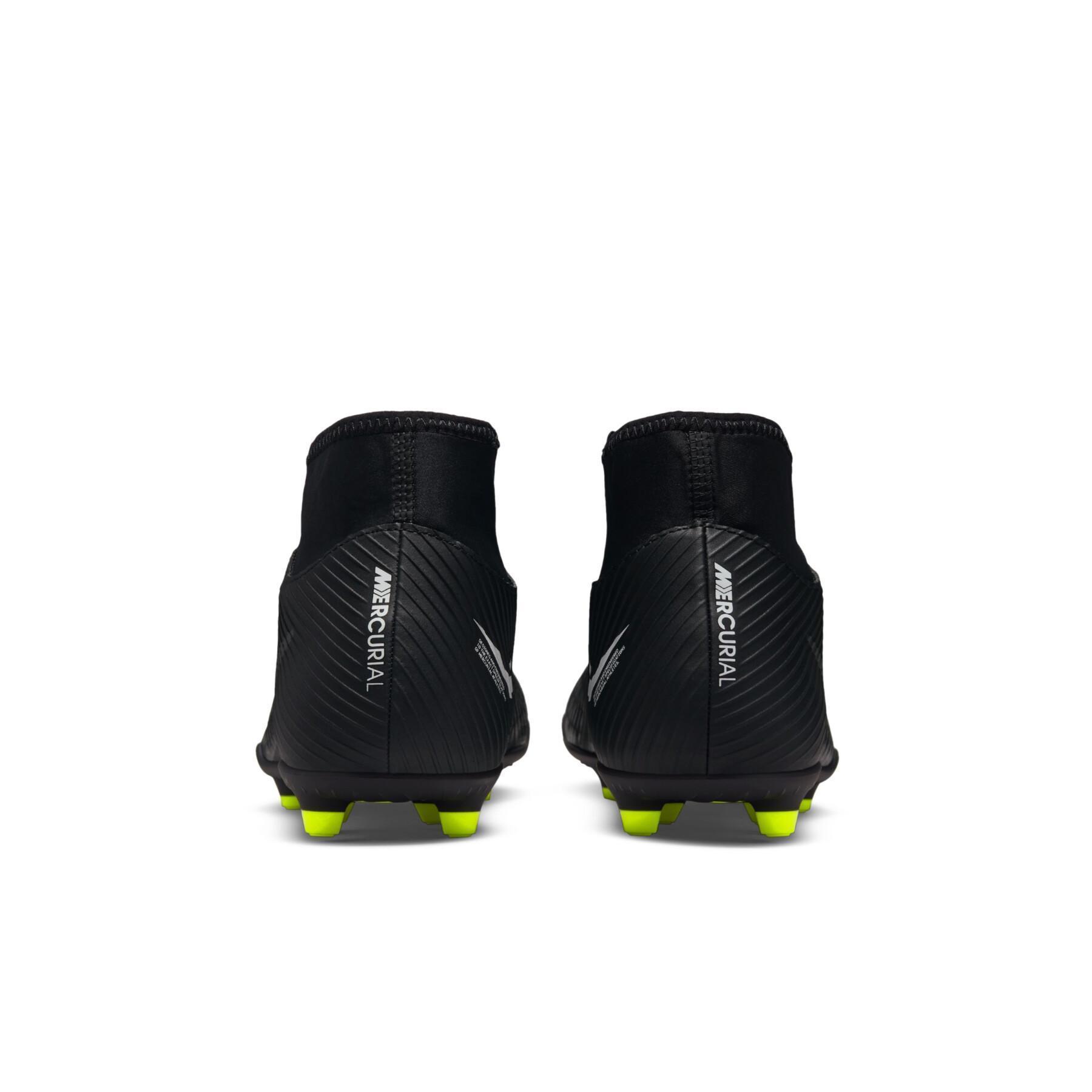 Sapatos de futebol Nike Mercurial Superfly 9 Club MG - Shadow Black Pack