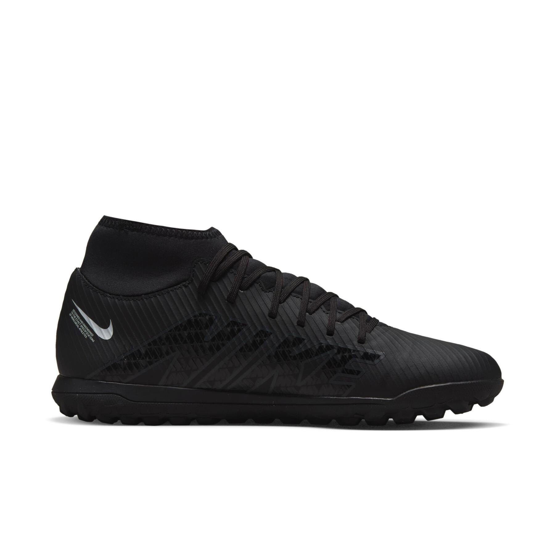 Sapatos de futebol Nike Mercurial Superfly 9 Club TF - Shadow Black Pack