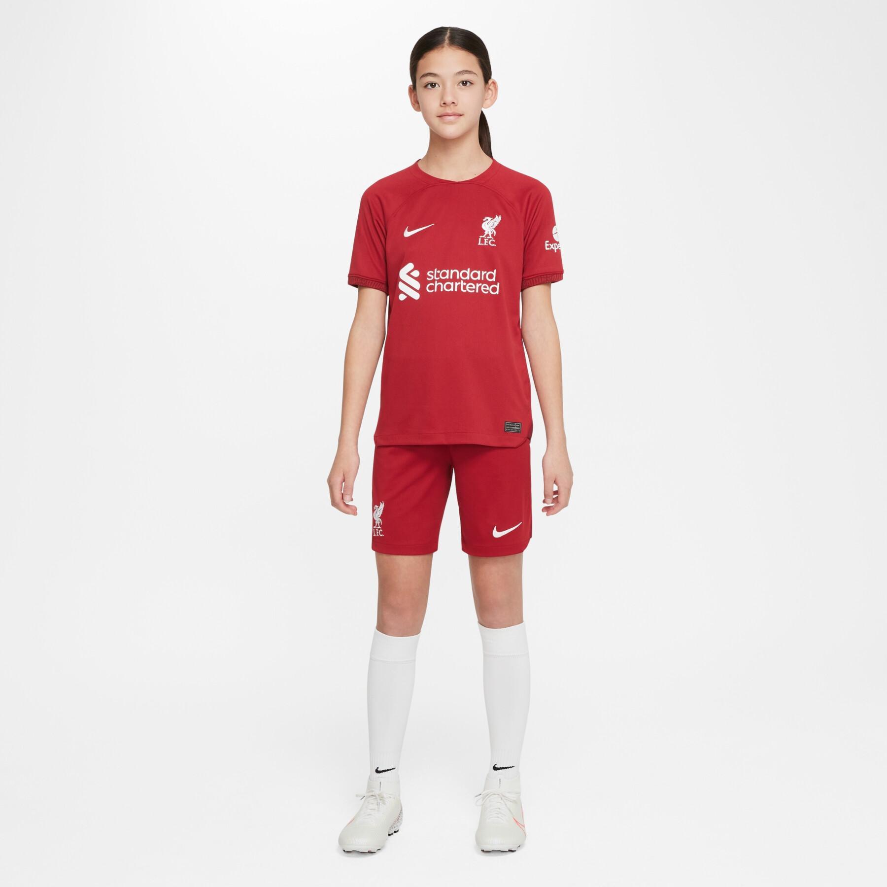 Camisola para crianças Liverpool FC 2022/23