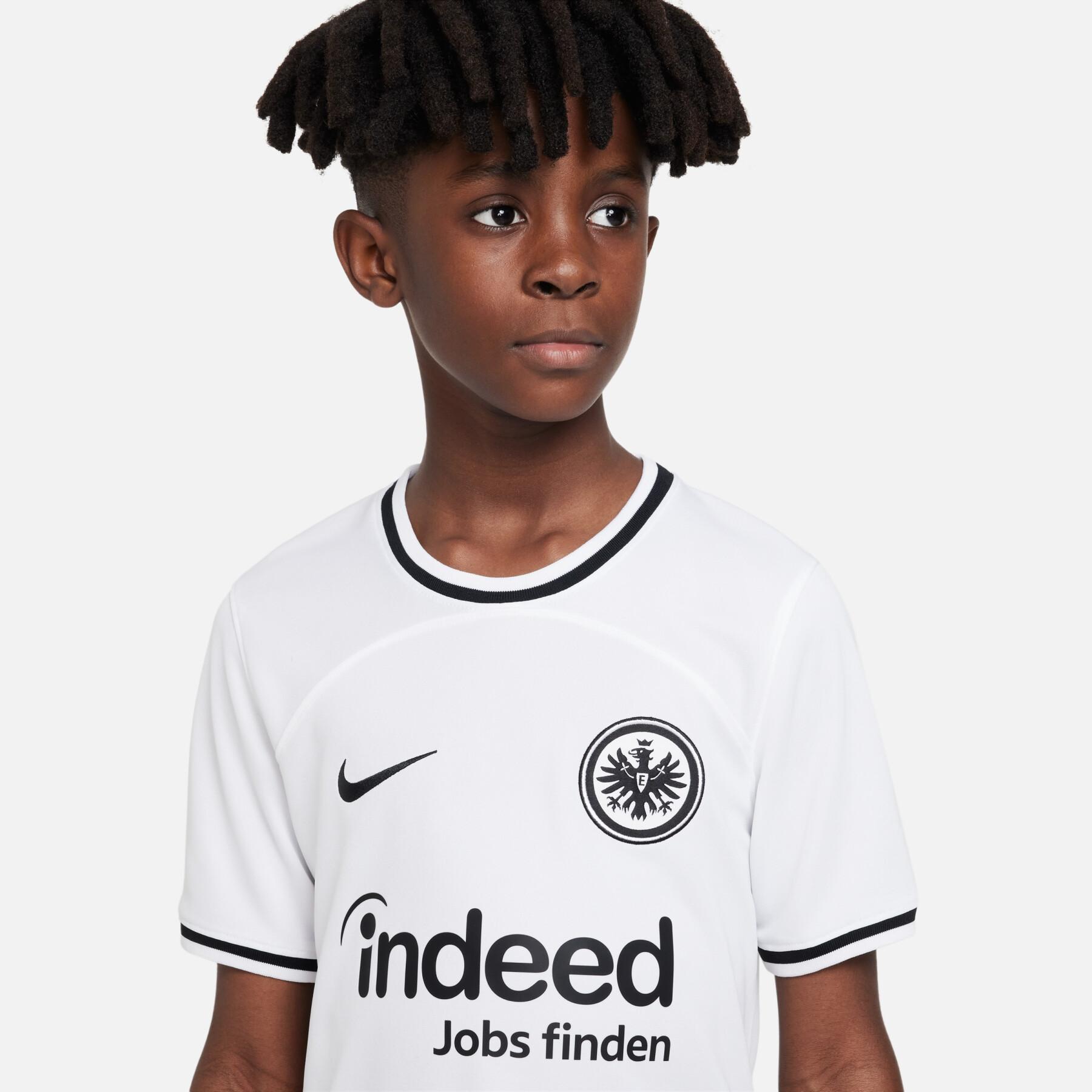 Camisola para crianças Eintracht Francfort 2022/23