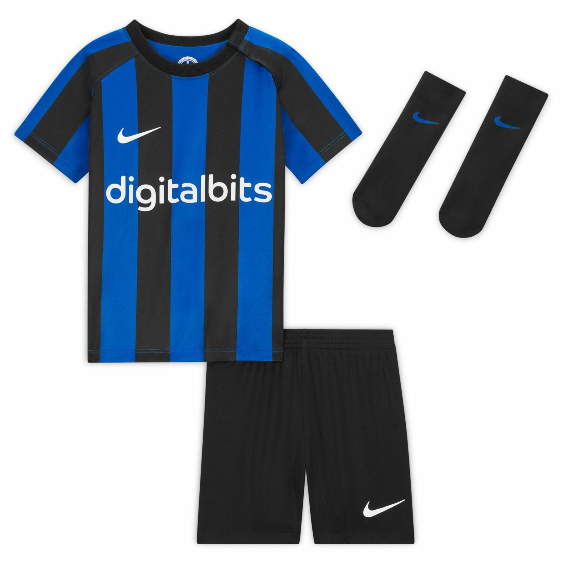 Kit de casa para bebés Inter Milan 2022/23