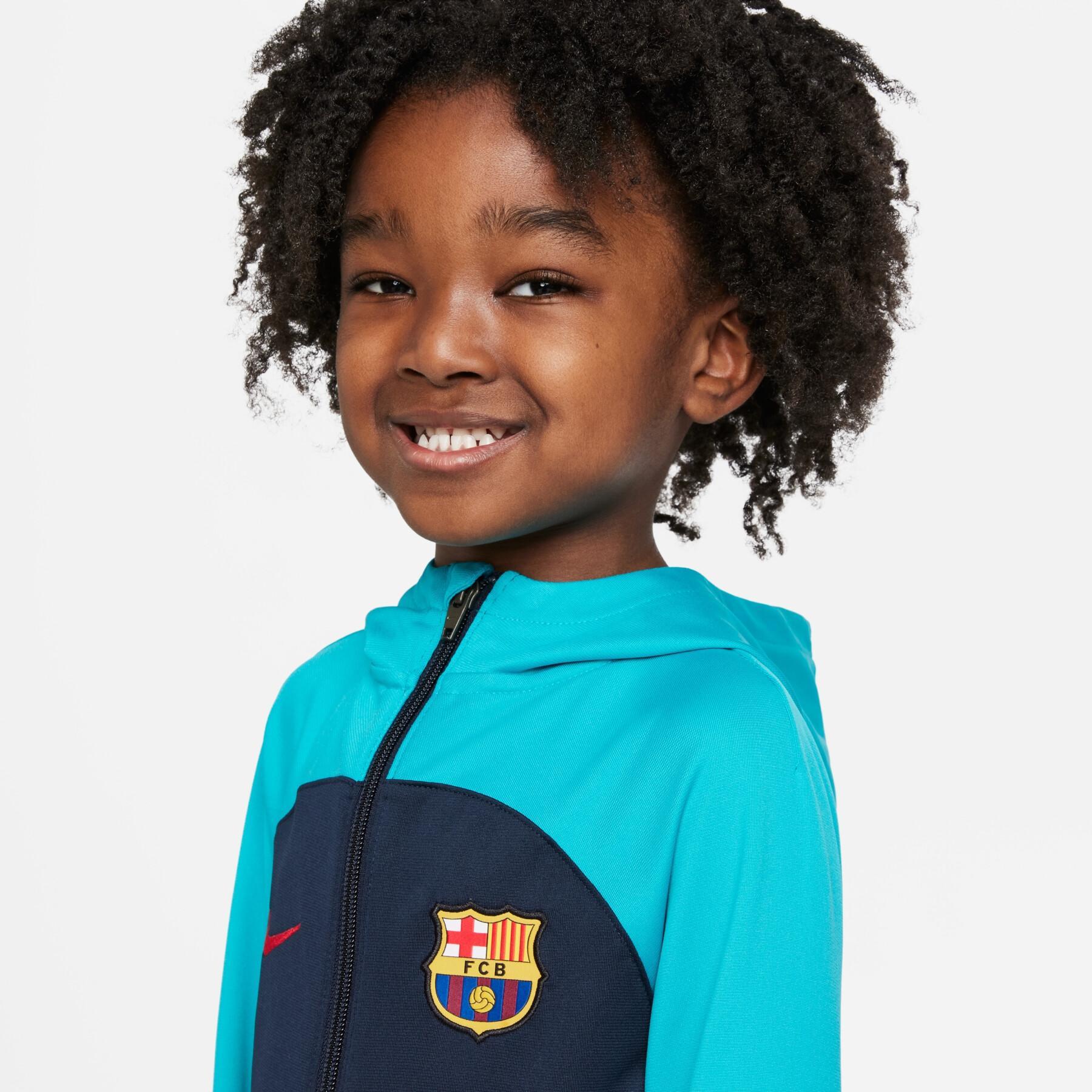 Fato de treino para crianças FC Barcelone Strike 2022/23