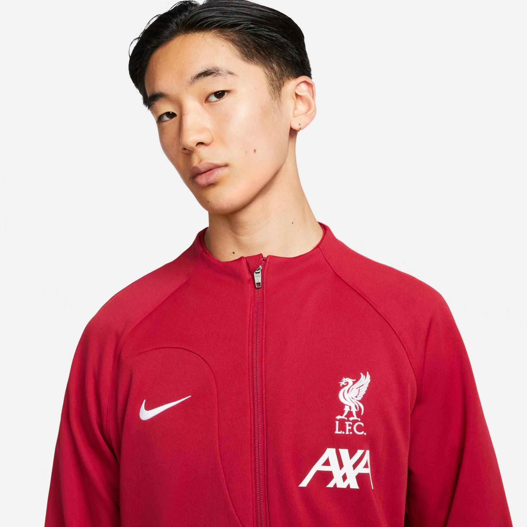 Casaco de fato de treino para desporto Liverpool FC Academy Pro Anthem 2022/23
