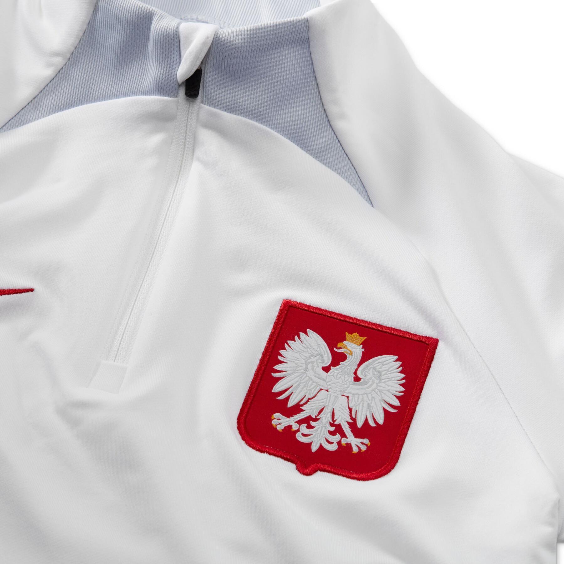 Camisola de treino para crianças do Campeonato do Mundo de 2022 Pologne