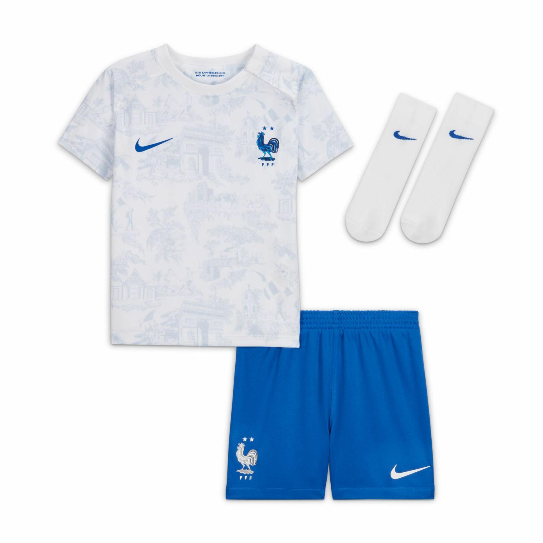 Mini Kit do Campeonato do Mundo 2022 Baby Outdoor France