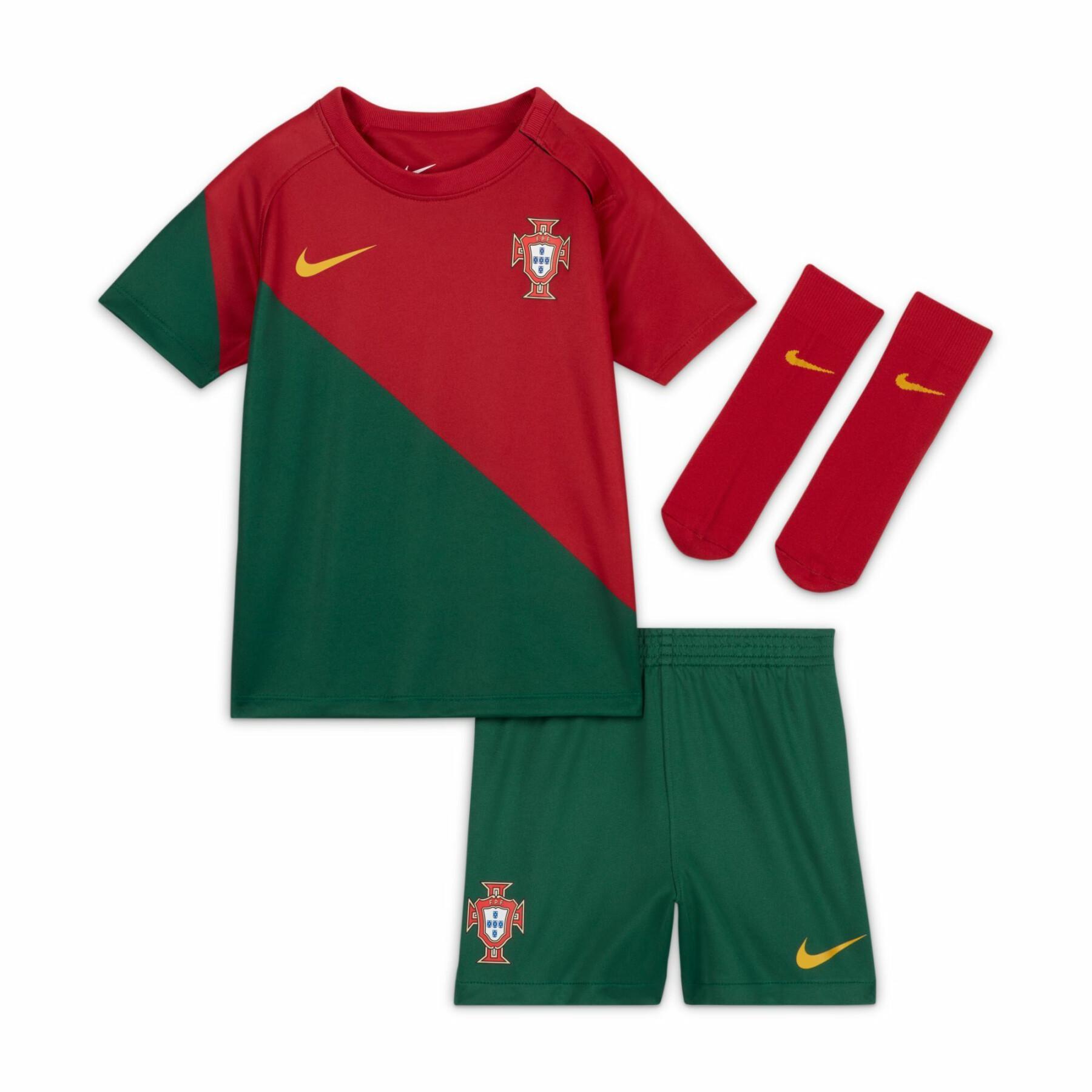 Mini kit do Campeonato do Mundo 2022 para bebés Portugal