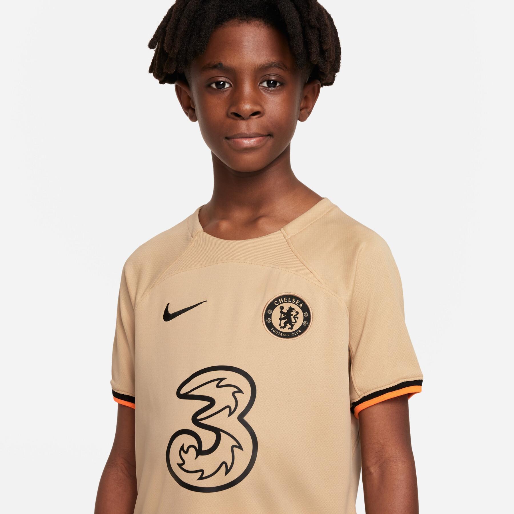 Terceira camisola para crianças Chelsea 2022/23