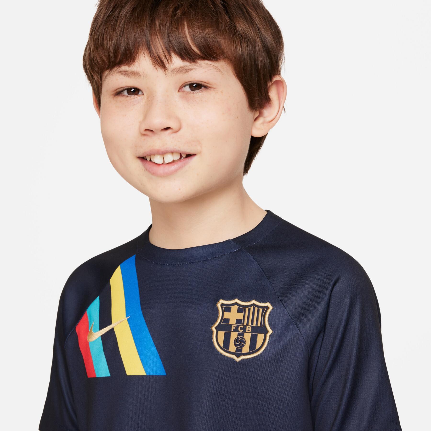 Camisola pré-confeccionada para crianças FC Barcelone 2022/23
