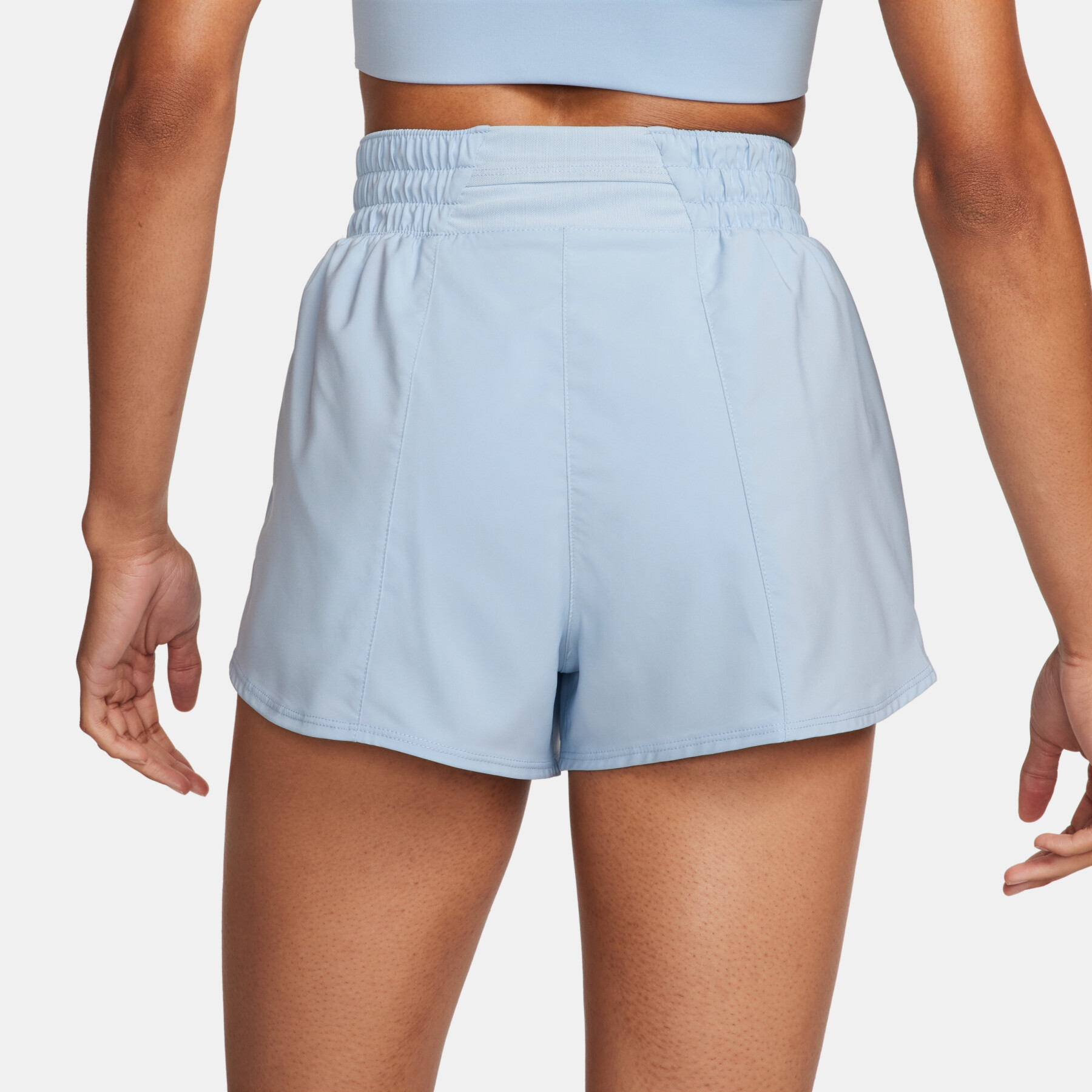 Calções de cintura subida para mulher com cueca integrada Nike One Dri-FIT
