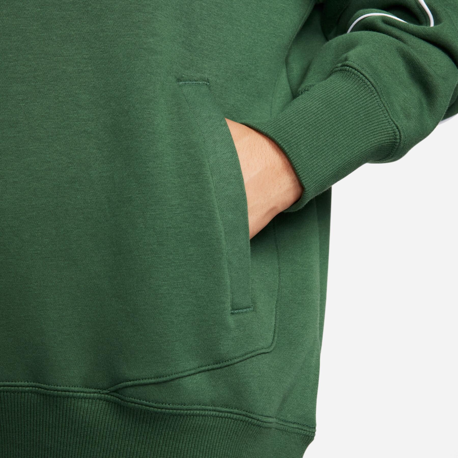 Sweatshirt com capuz de lã de grandes dimensões para mulher Nike