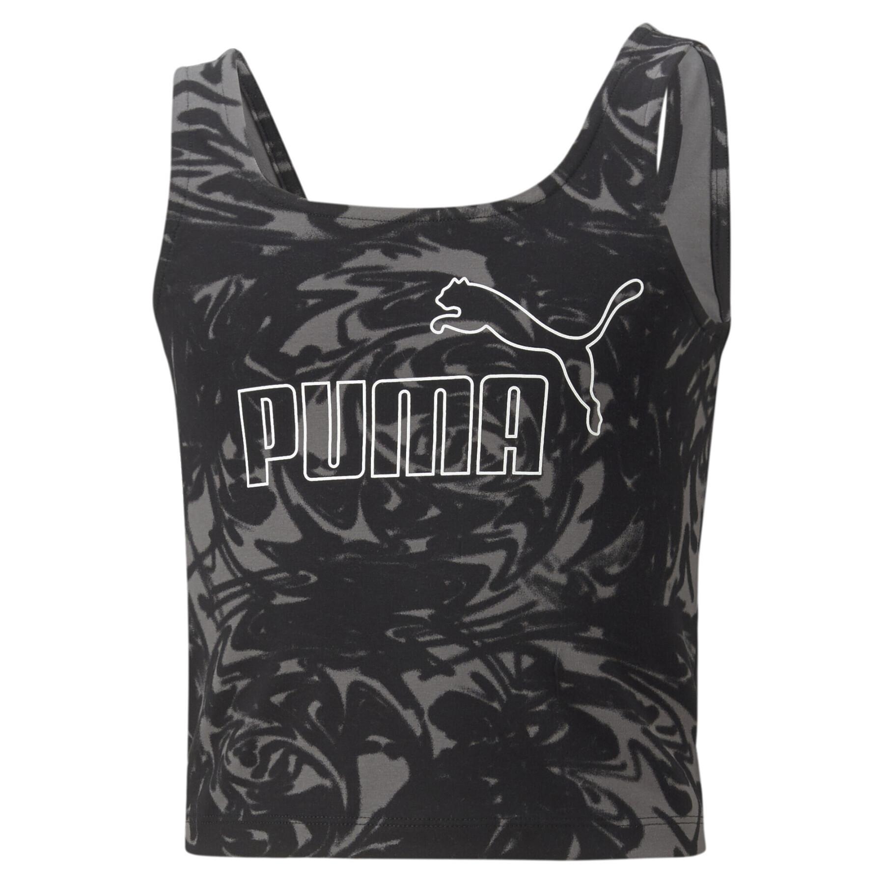 T-shirt de rapariga Puma Power Summer Aop Tank G