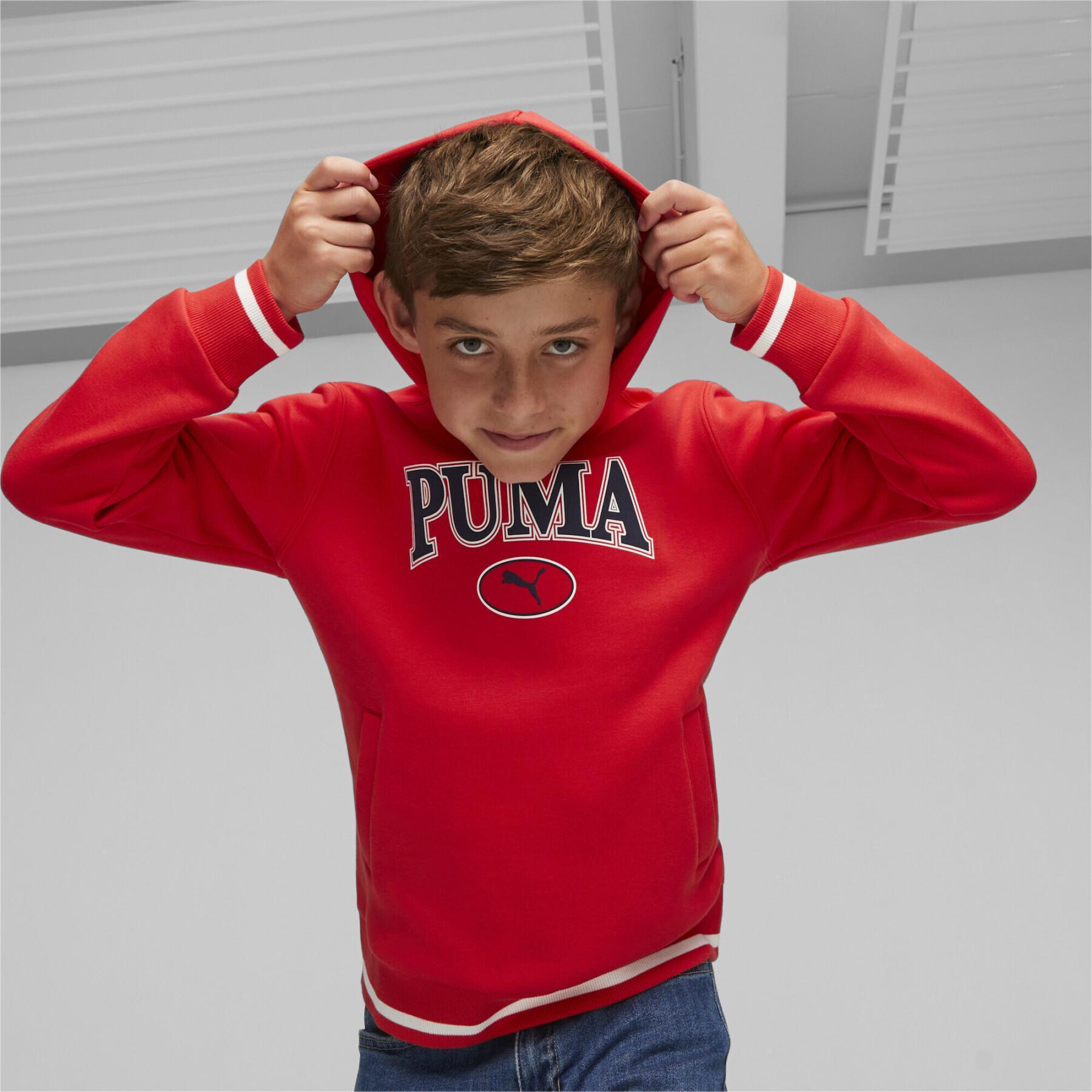 Camisola com capuz para criança Puma Squad FL