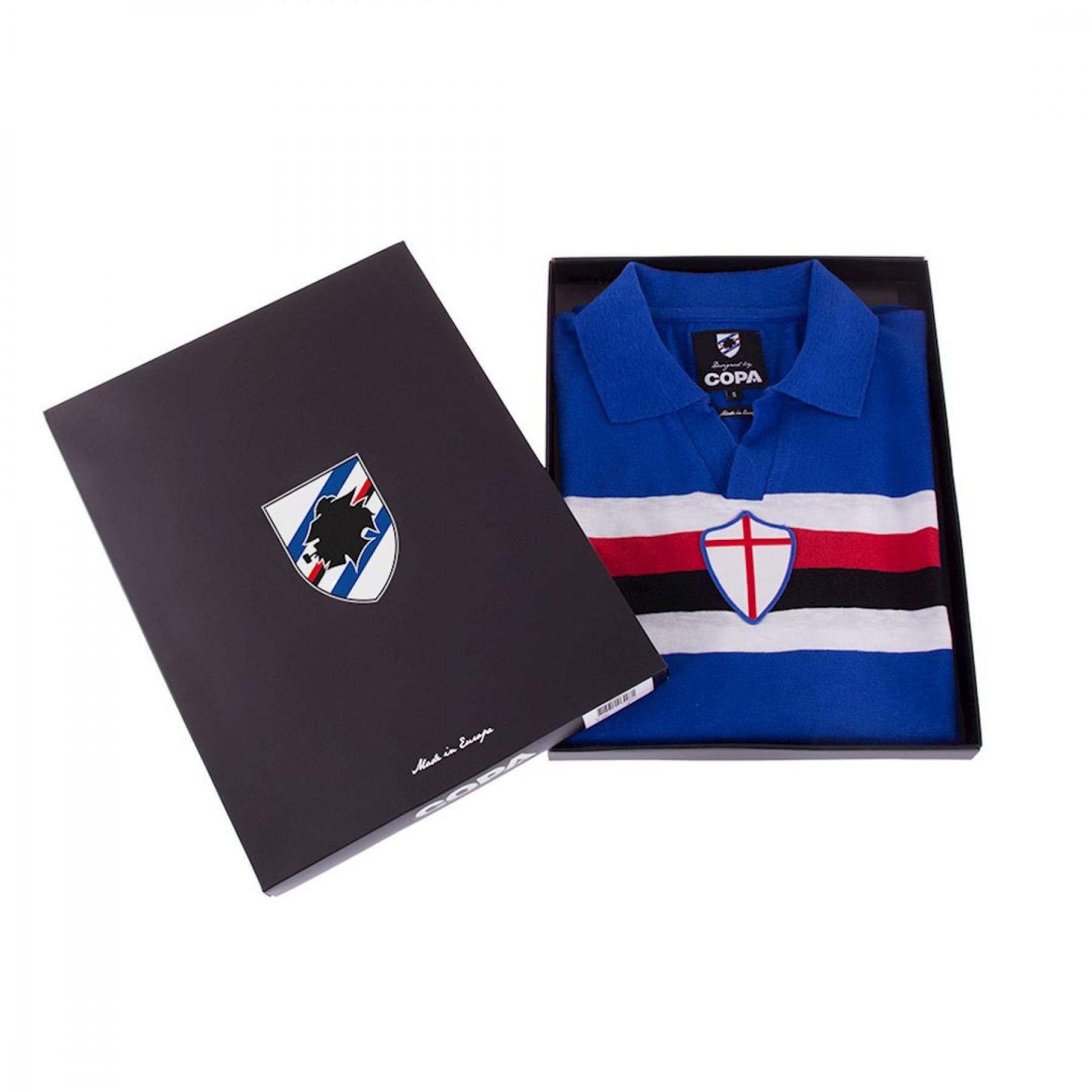 Camisola de manga comprida para casa Copa U.C Sampdoria 1956/57