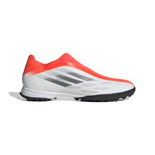 Sapatos de futebol adidas X Speedflow.3 Laceless TF - Whitespark