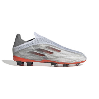 Sapatos de futebol para crianças adidas X Speedflow+ FG - Whitespark