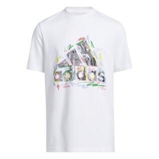T-shirt de criança adidas Pride