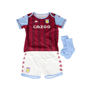 Kit para casa do bebé Aston Villa FC 2021/22