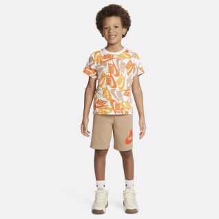 Conjunto de calções e t-shirt para criança Nike Toss