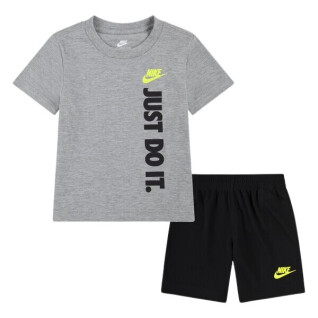 Conjunto de calções e t-shirt para criança Nike GFX FT