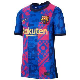Terceira camisola para crianças FC Barcelone 2021/22