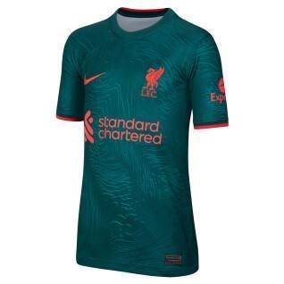 Terceira camisola para crianças Liverpool FC 2022/23