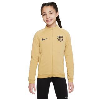 Casaco de fato de treino para crianças FC Barcelone Academy Pro Anthem 2022/23