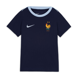 Camisola para crianças France Dri-FIT Academy Pro Euro 2024