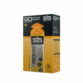 Gel energético Science in Sport Go Isotonic - Tropical - 60 ml