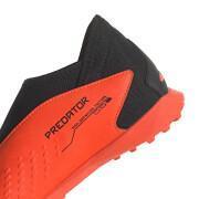 Botas de futebol sem atacadores para crianças adidas Predator Accuracy.3 Turf Heatspawn Pack