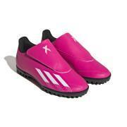 Botas de futebol de velcro para crianças adidas X Speedportal.4 Turf