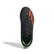 Sapatos de futebol para crianças adidas X Speedportal.3 Turf - Shadowportal