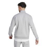 Camisola de lã com fecho de correr de 1/4 adidas Essentials 3-Stripes