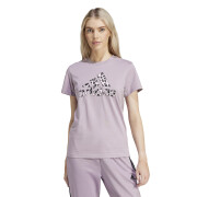 T-shirt de mulher adidas Animal Print Graphic