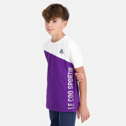 T-shirt de criança Le Coq Sportif Bat N°1